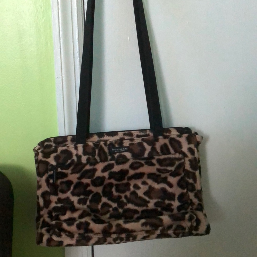Kate Spade Leopard Print Purse (New!)